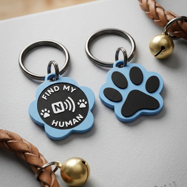 Smart NFC Dog Tag