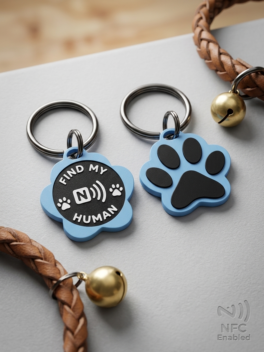 Smart NFC Dog Tag